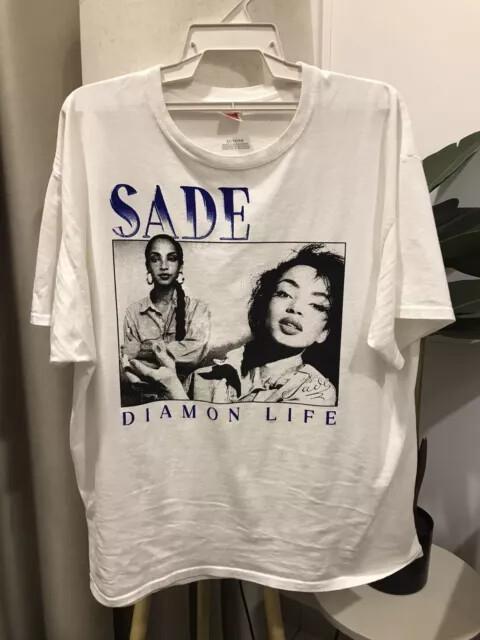 

Винтажная белая футболка Sade Diamond Life Unisex Все размеры AHN00388 L