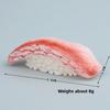 Simulated Shrimp Sweet Salmon Sushi Magnetic Refrigerator Decoration Accessory