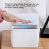 Intelligent Mini Desktop Trash Can Automatic Touchless Infrared Motion Sensor Trash Can Car Trash Portable Storage For Kitchen