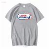 Ligier Gitanes Active Logo T Shirt Funny Size Mode American long or short sleeves vintage Washed fashion Casual Breathable