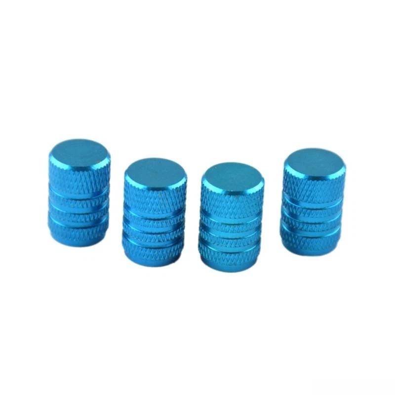 4Pcs Dustproof Aluminum Valve Caps Universal Tire Stem Covers For Car Truck Moto
