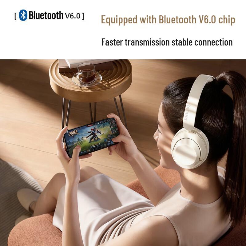 Philips Over-ear Wireless Bluetooth Headset
