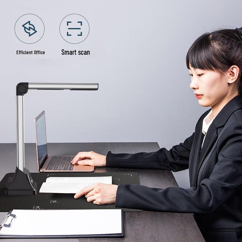 Deli 14MP A4 High-Speed Document Scanner CN Plug (adapter Included)