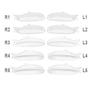 4/5/7 Pairs  Eyelash Perm Silicone Pad Eyelash Perm Assistant Tools 3D Lashes   Curler Applicator Tools Lash Supplies Women Gift