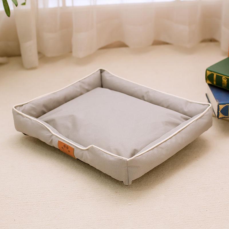 

Four Seasons Waterproof Pet Bed: Universal Corgi, Shiba Inu, Labrador, Golden Retriever Cushion - Moisture-Proof, Non-Stick, Easy Clean S 40x30x6 cm (for up to 3 lbs)