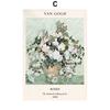 Sage Green Green Floral Wall Art Prints Set Modern Set 6 Abstract Posters Gallery Canvas Painting Pictures Living Room Decor