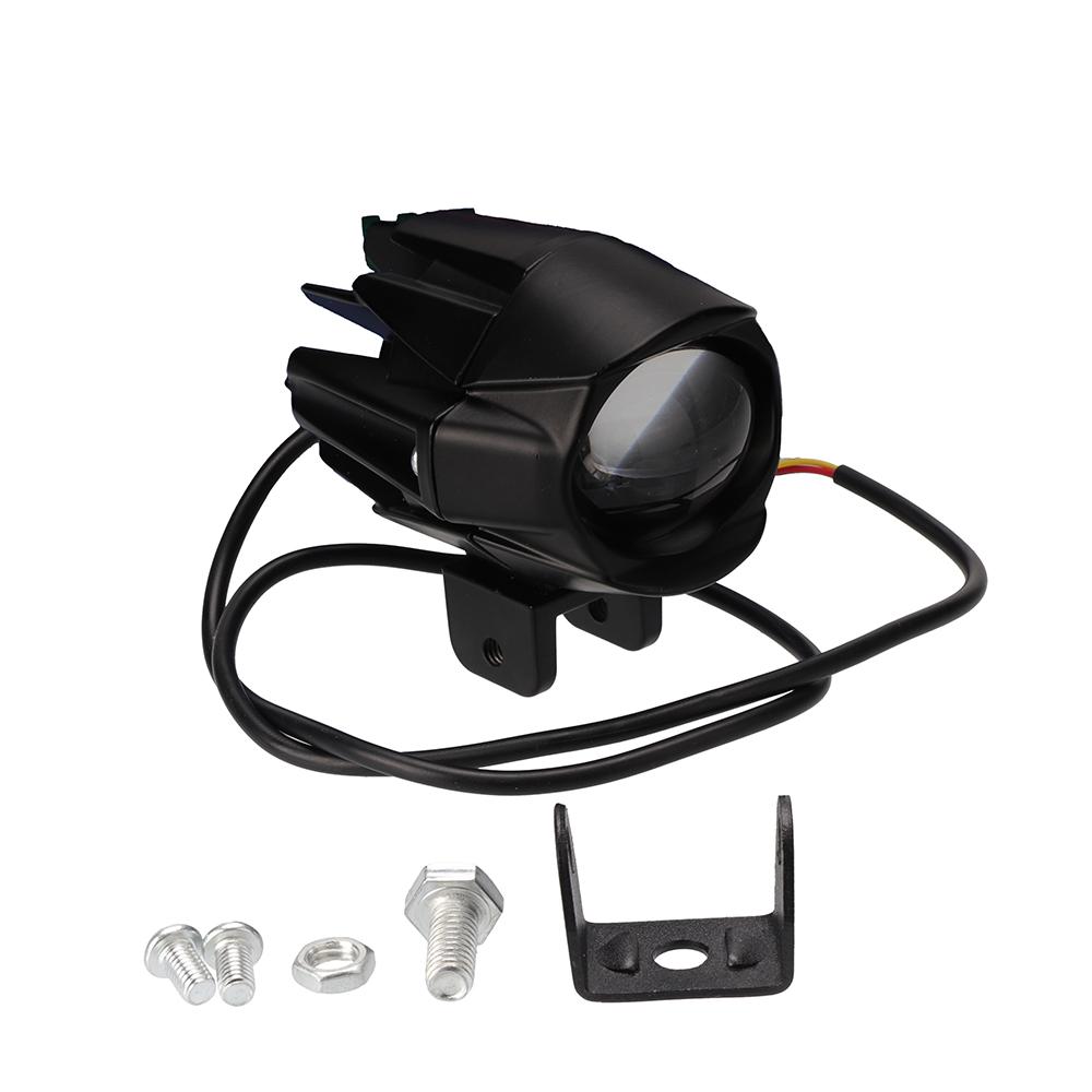60W motorcycle spotlight Led auxiliary driving light headlight two-color yellow and white spotlight suitable for most motorcycle