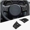 Steering Wheel Button Cover Trim Sticker For Jaguar XE XF F-PACE E-PACE F-TYPE