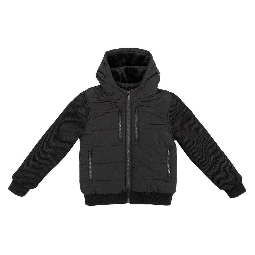 Firetrap Boys Sartorial Quilted Hooded Jacket