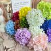 5 Heads Artificial Hydrangea Flower Silk Beauty Fake Hydrangea Flowers DIY Wedding Floral for Wedding and Festival Decoration