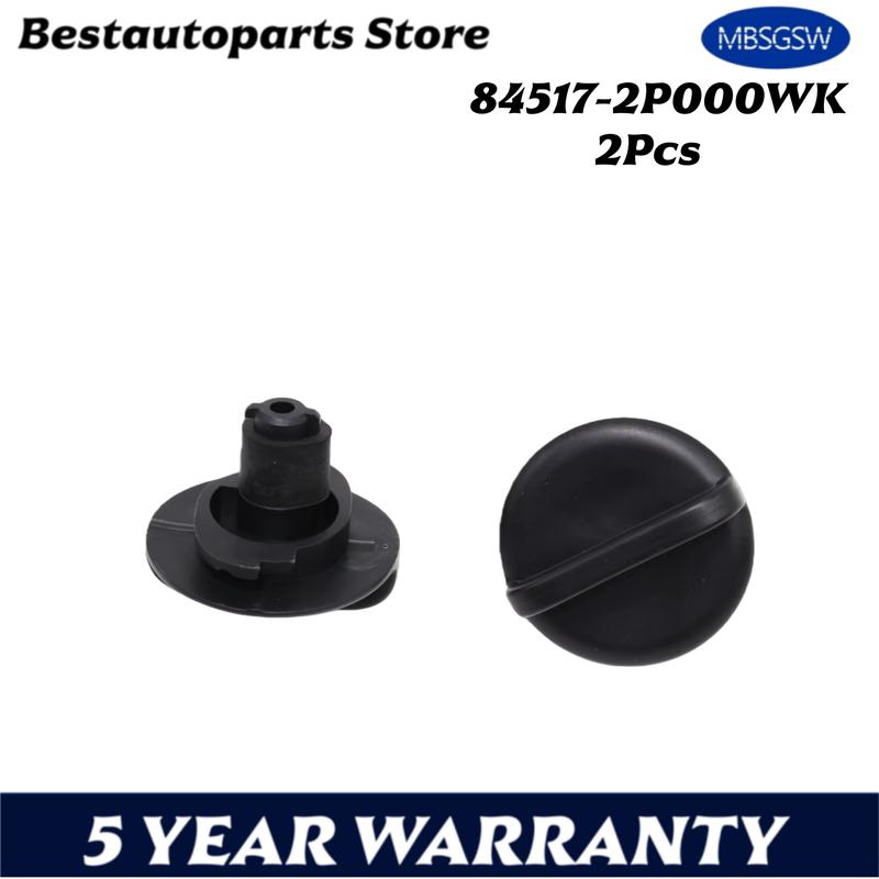 

2Pcs Glove Box Door Rubber Stopper Glove Box Clip For Kia Forte Sorento Tucson 845172P000WK