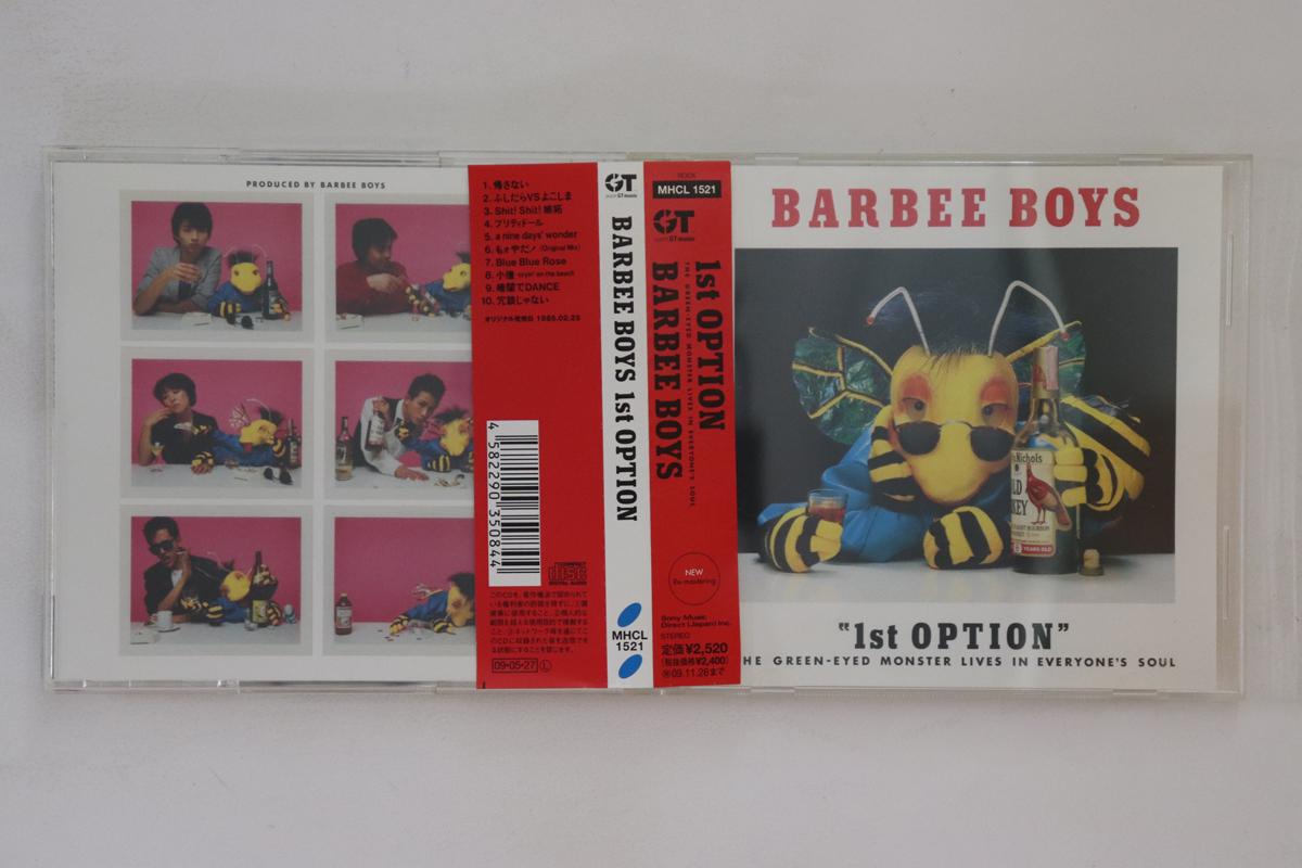 

CD BARBEE BOYS 1st OPTION MHCL1521 SMDR GT MUSIC 2009 Japan Obi Japanese PopRock Used