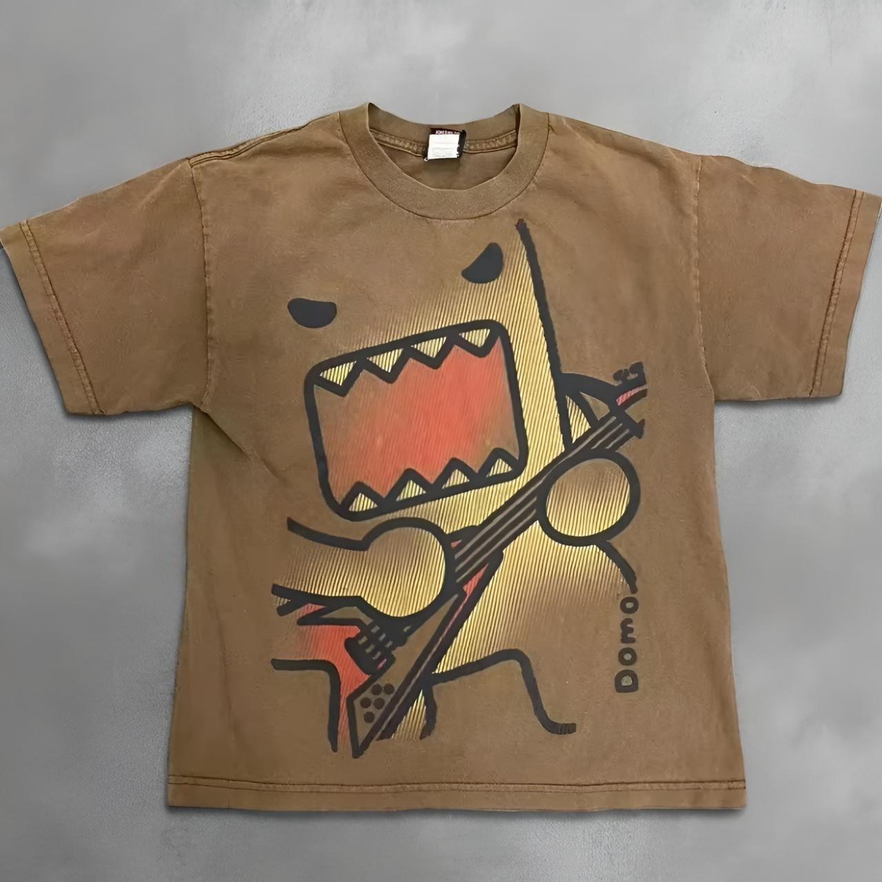 Retro Domo play guitar funny Graphic Unisex comfort color Tee Gift for fan S-5XL M