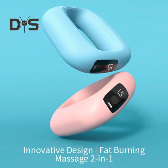 Muskelmassagering mit LED-Anzeige, ergonomisches Design, mehrere Vibrationsmodi, tragbares Fasziengewebe-Massagegerät