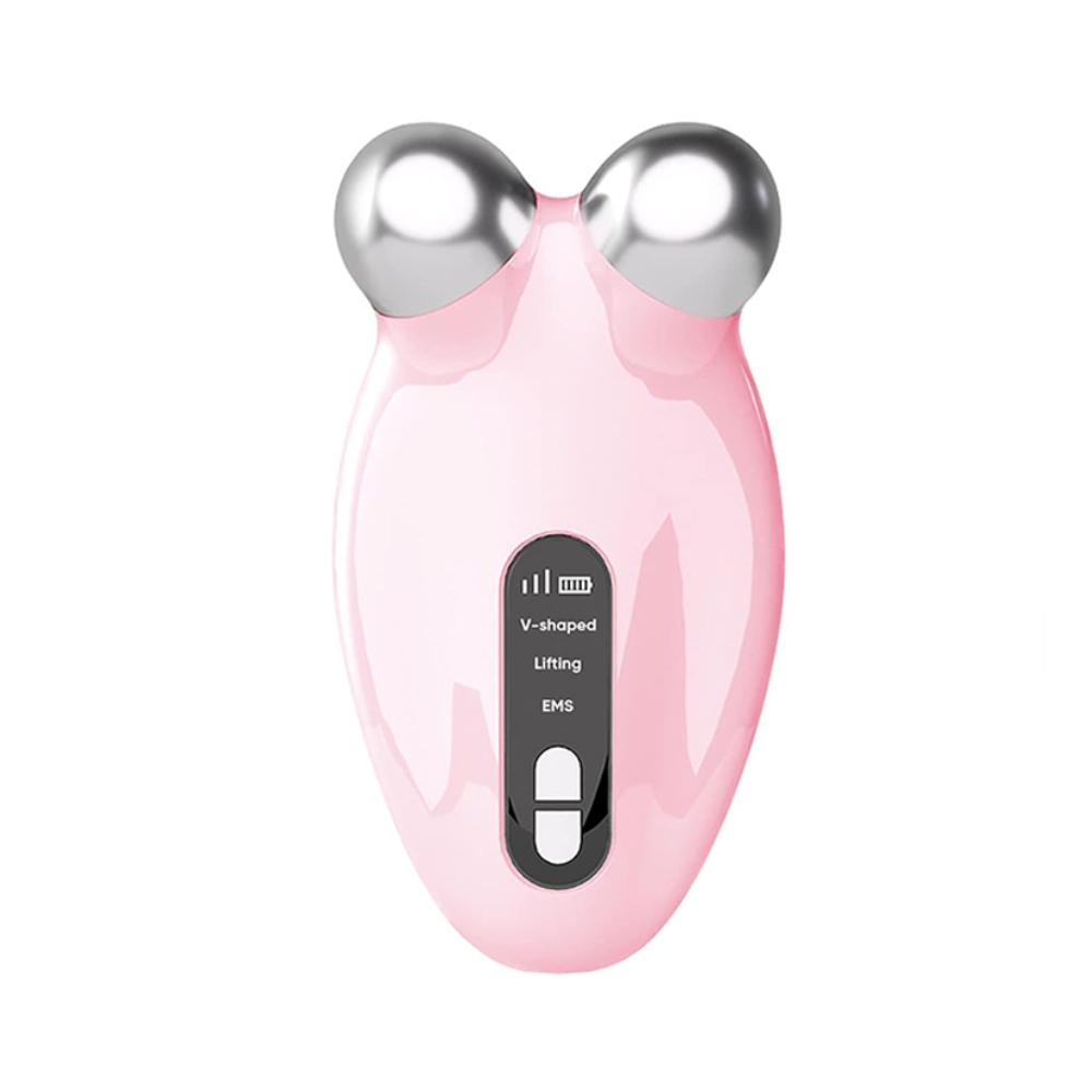 Mini EMS Beauty Instrument Facial Massager RollerFace Slimming Delicate Contour Lifting Firming Lift face and Tighten The Skin
