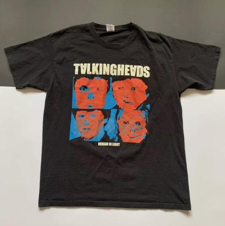 Talking Heads Shirt Talking Heads Band Black T-shirt Unisex S-5XL Unisex T-Shirt XXXXL
