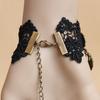 Collares Sexy Gothic Chokers  Black Lace Neck Choker Necklace