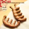 Sandalwood Portable Wooden Scalp and Meridian Massage Comb