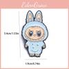 Labubu Cartoon Brooch Alloy Pin For Clothing And Bags Perfect Gift For Anime Fans