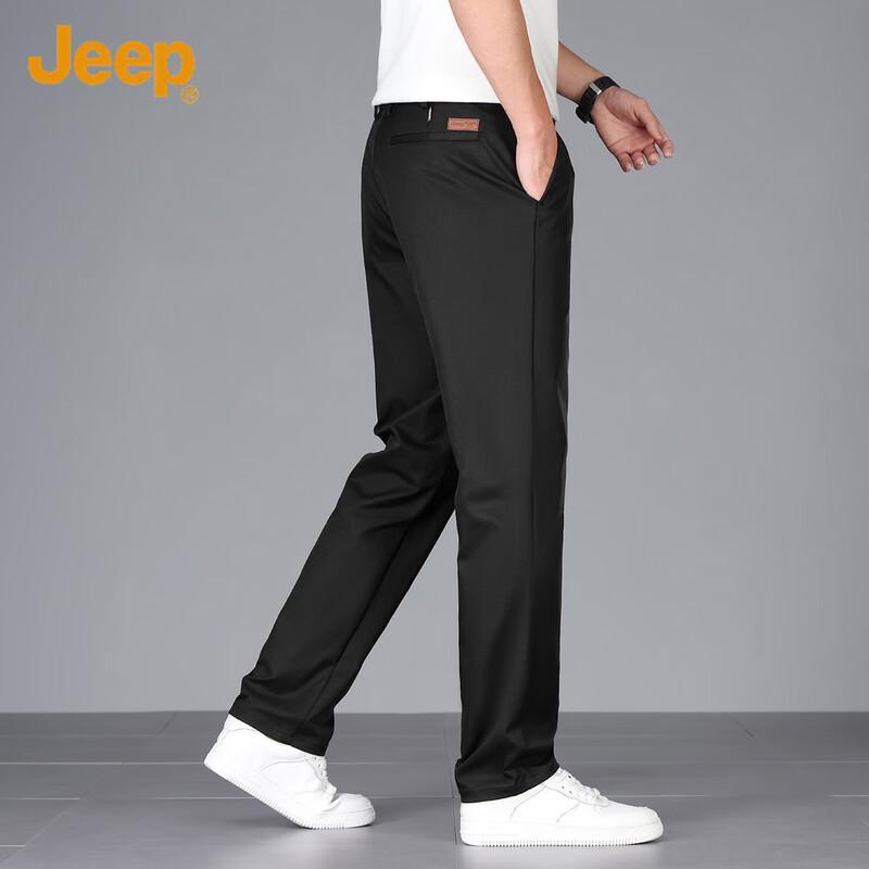 JEEP Men s Casual Straight-Leg Pants 30