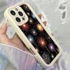 JT248 fireworks cartoon drawing artwork for iPhone 17 16 15 14 13 Pro Max Samsung S26 S25 Ultra A17 A16 A07 A56 A36 A15 Xiaomi 15T Redmi 15c Soft Case