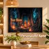 Charmander Custom Name Diamond Painting Personalized 5D Full Drill DIY Diamond Art Home Decor