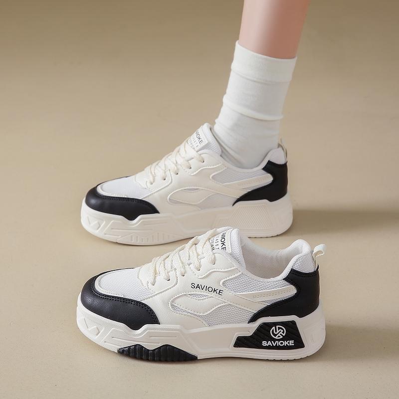 

Fashion CRLAYDK Summer Women s Platform Sneakers Skateboard Walking Casual Shoes Ladies Breathable White Lace Up Sports Shopping Tennis 40