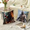 1 Stück The Last Of Us God Of War Kissenbezug Quadrat Schlafzimmer Sofa Freizeit Komfort Kissen Auto Wohnzimmer Heimdekoration