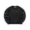 All Over Logo Pullover Sports Loose Sweatshirt Women Sweatshirt Dark-Starry-Sky T11W142207F-BK