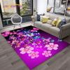 3D Luxury Dream Butterfly Flower Carpet Rug for Home Living Room Bedroom Sofa Doormat Decor,Kid Play Area Rug Non-slip Floor Mat