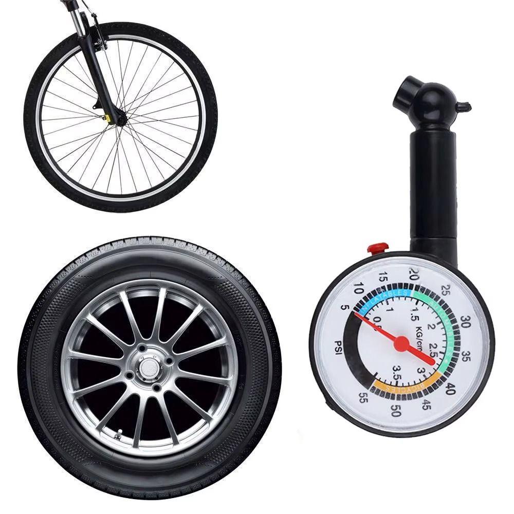 Analog Gauge Tyre Deflation Pointer Pointer Design Pressure Gauge Measurement  Car Tire Pressure