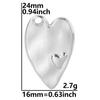 No Fade Silver Color Stainless Steel Angel Charms For Jewelry Making Supplies Handmade Necklace Earrings Pendant DIY Heart Cross
