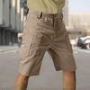 Men's  Ripstop Utility  Cargo Shorts - Multi-Pocket, Abrasion-Resistant, Breathable - Hiking, Camping, Construction