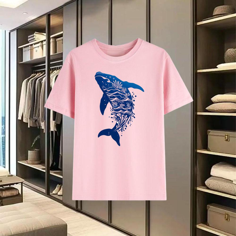 New Men's High - Quality 100% Cotton Fashionable T - Shirt for Summer - Casual Breathable and Versatile Short - Sleeve Top