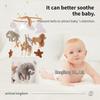 Tierreich Babybett-Mobile - Beruhigender Windspiel-Anhänger für Neugeborene