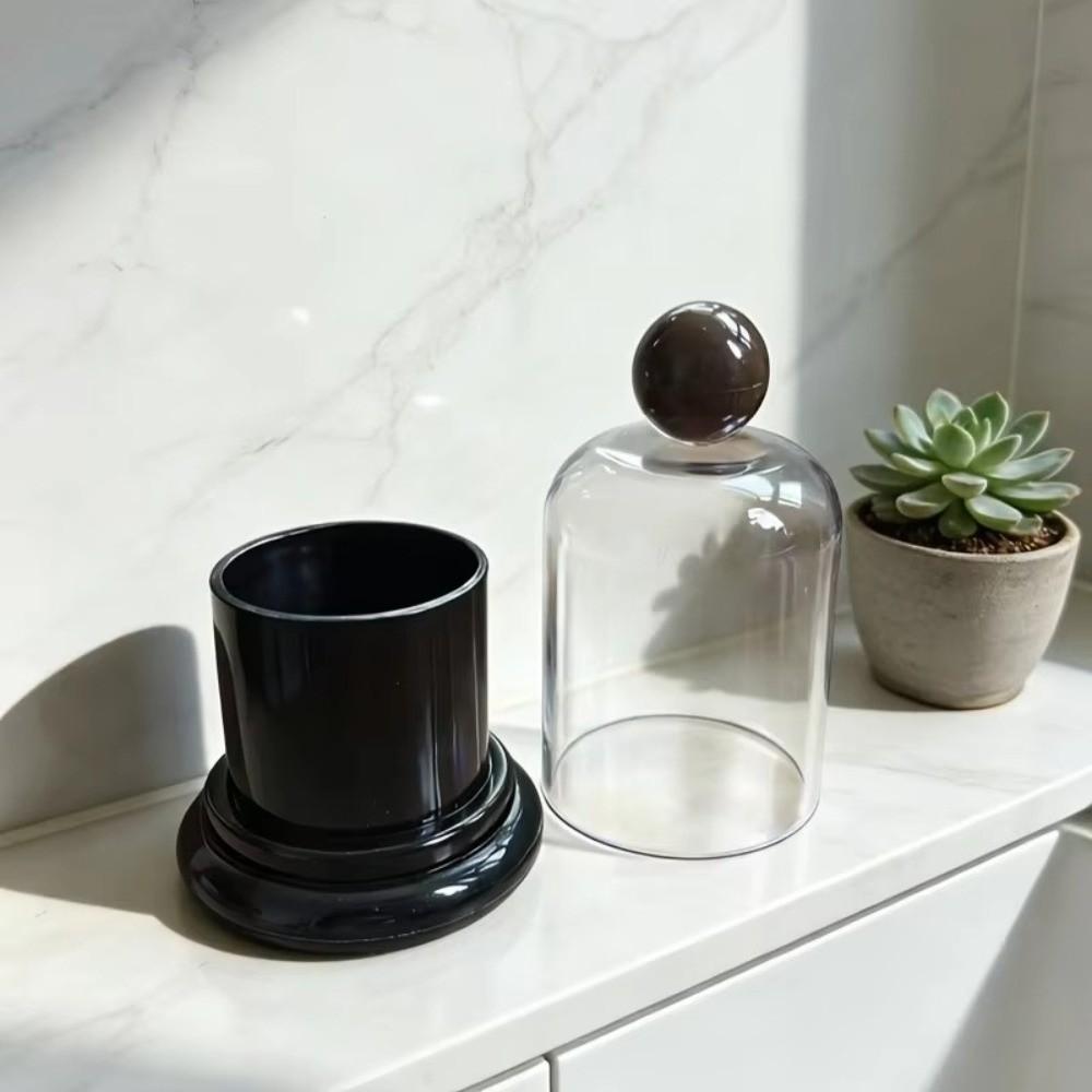 Retro Swab Toothpick Holder Plastic Toothpick Storage Box Portable Toothpick Dispenser  Living Room