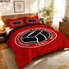 Royal Antwerp Fc Pattern Bedding uilt Set uilt Cover Pillowcase Home Decoration Birthday Gift (1 * duvet cover + 2 * pillowcase without core)