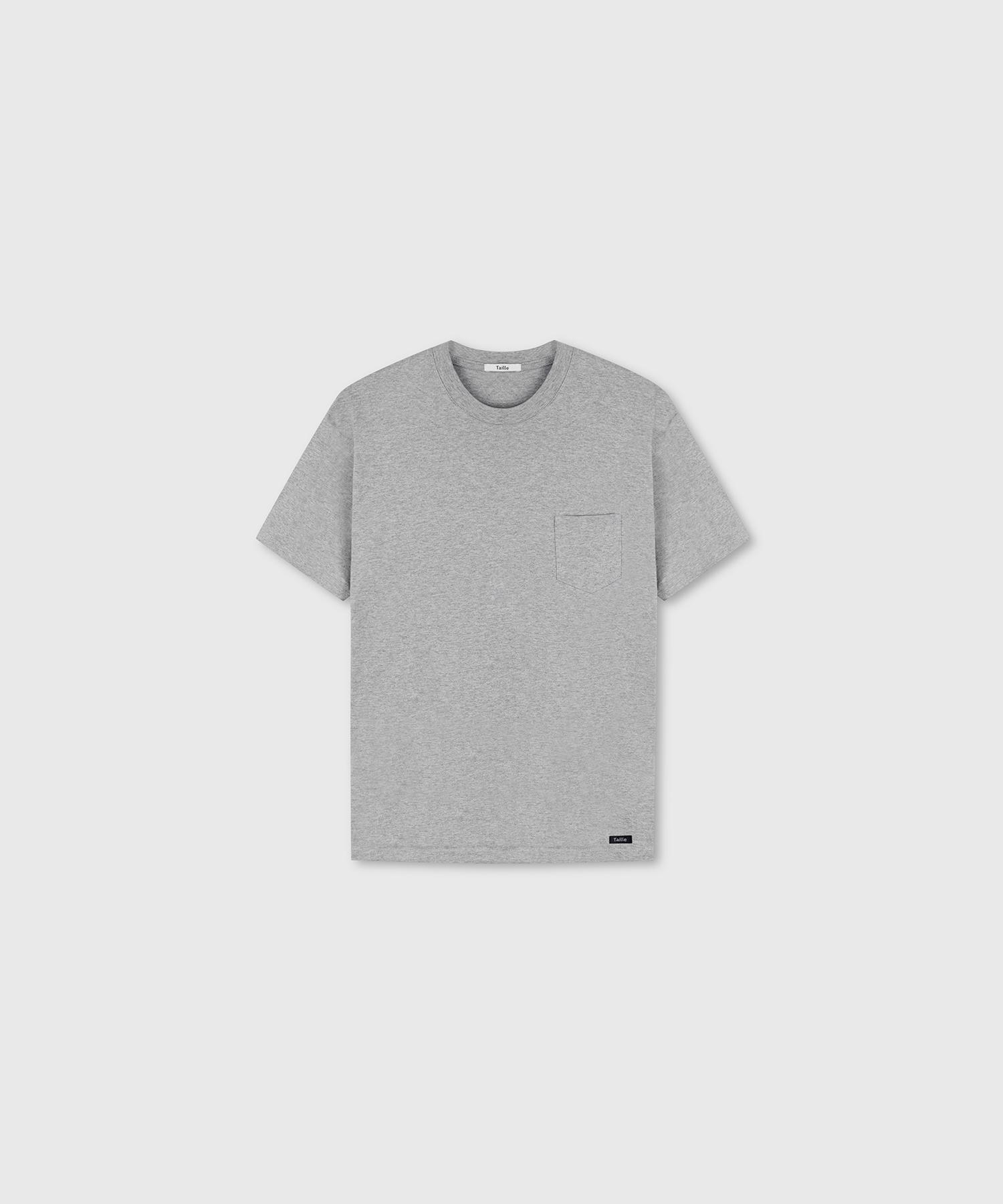 Taire Lapha Cotton Pocket T-Shirt Heather Gray 1 (Women)