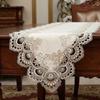 Lace Table Runner, Vintage Lace Dining Table Runner, Non Slip Coffee Table Runners, Waterproof Oil-Proof Table Runner with Exquisite Lace for Dining
