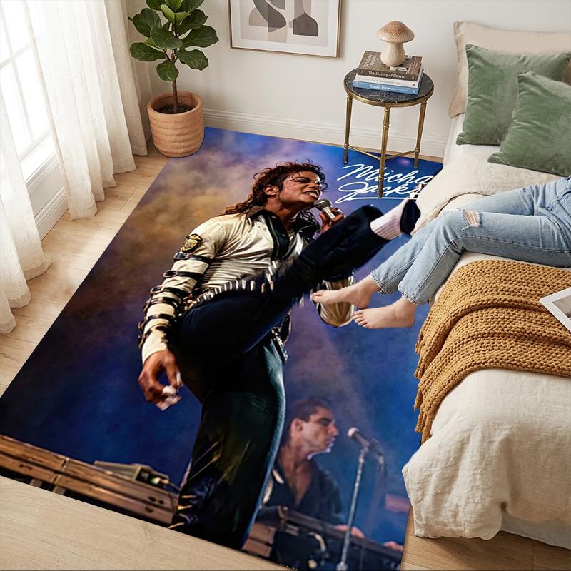 Moonwalk Performance Living Room Nonslip Area Rug Soft Carpet For Bedroom Gameoom Playroom Sofa Office Home Decor Doormat