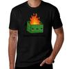Dumpster Fire TShirt Plus Size Loose Fit TShirt