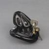 Manyjoy Plastic Chastity Bird Cage Male Locking Chastity Belt Device with 4 Penis Rings Restraint Penis Lock Sex Toy for Men Gay