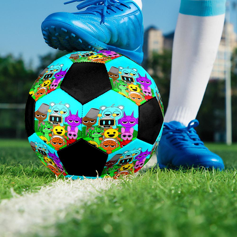 Sprunki Theme Size 5 Soccer Ball, Suitable for Both Indoor and Outdoor Matches, a Gift Suitable for Everyone.