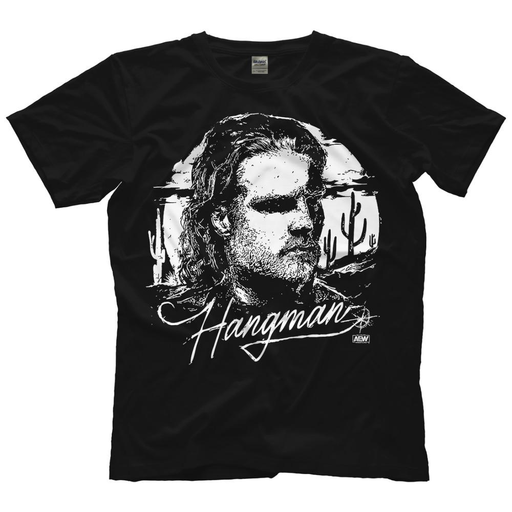 Hangman Adam Page  Lonestar AEW Official TShirt Unisex T-Shirt M