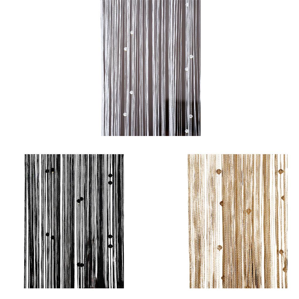 2025 New Fringed Creative Wedding Decoration Curtain Line Curtain, Simulated Bead Curtain Door Curtain