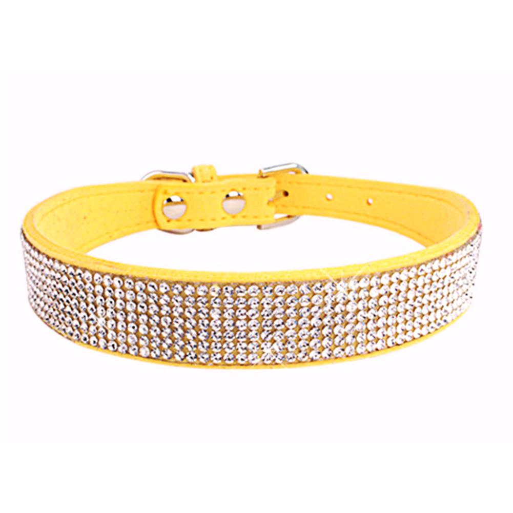 Bling Kristall Diamant Halsband für Haustier Hund Katze