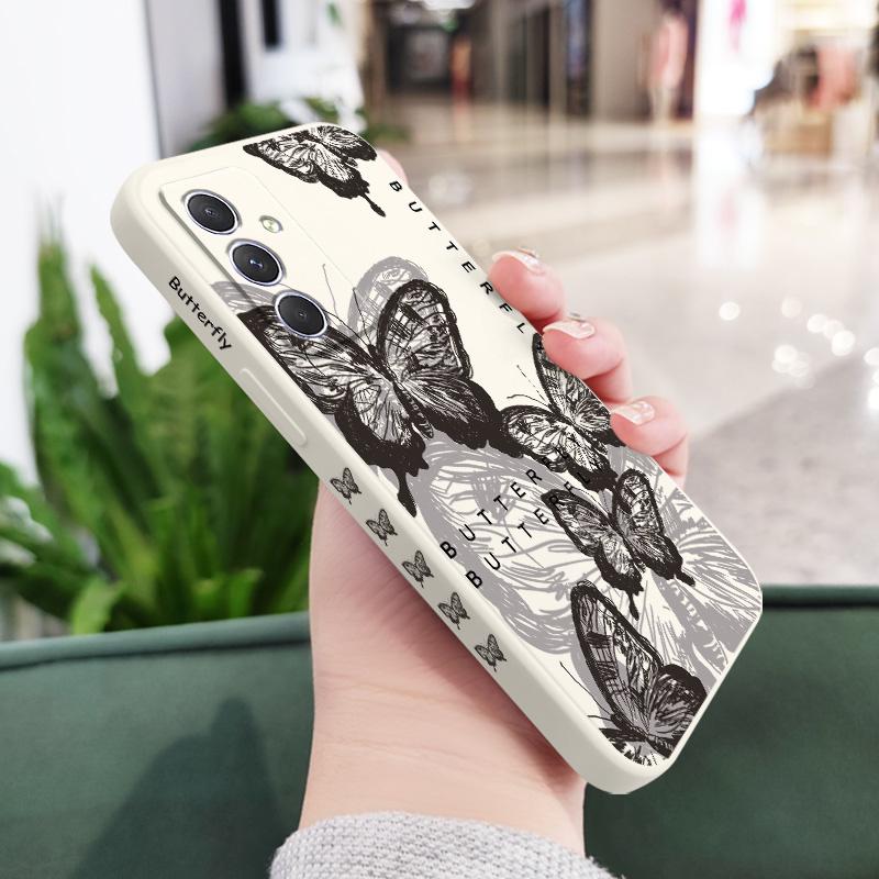

Oriental Butterfly Phone Case For Samsung Galaxy A55 A35 A25 A15 A26 A36 A56 A05 A05S A54 A34 A24 A14 A04 A04S A04E 4G 5G Cover Samsung A55 5G