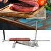 Knife Sharpener Fixed Angle Sharpener with 4 Sharpening Stones Flexible Tool for Kitchen