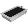 Vent Cover 17x30 polished with blinds
