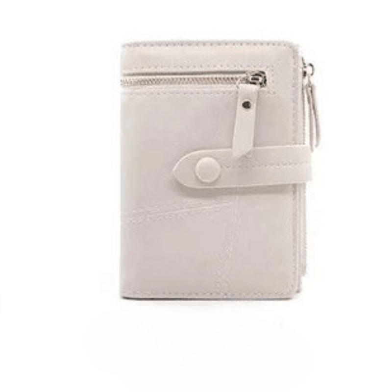 Wallet Small Fresh Zipper Buckle Folding Student Female Coin Purse